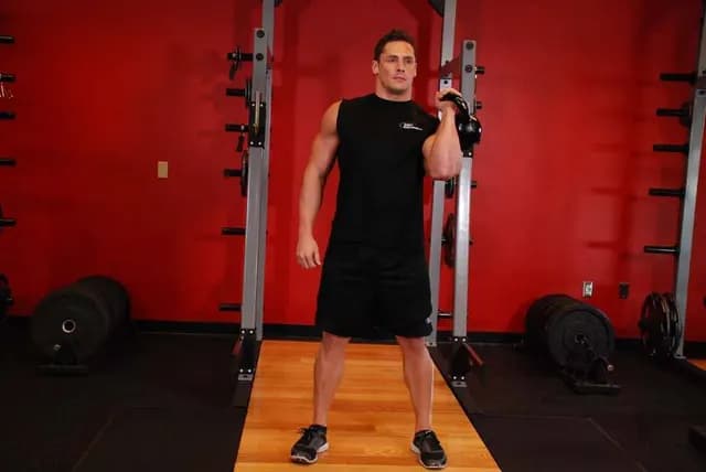Bent Press com Kettlebell