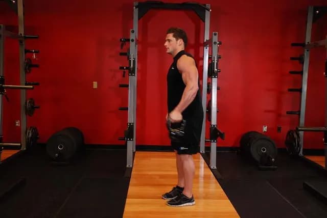 Clean Bottoms-Up com Kettlebell a Partir do Hang