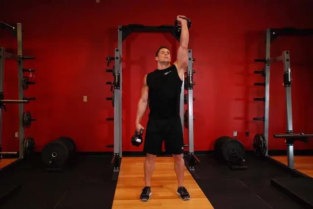 Windmill com Dois Kettlebells