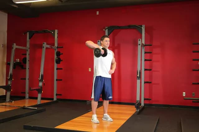 Remada Alta Unilateral com Halter