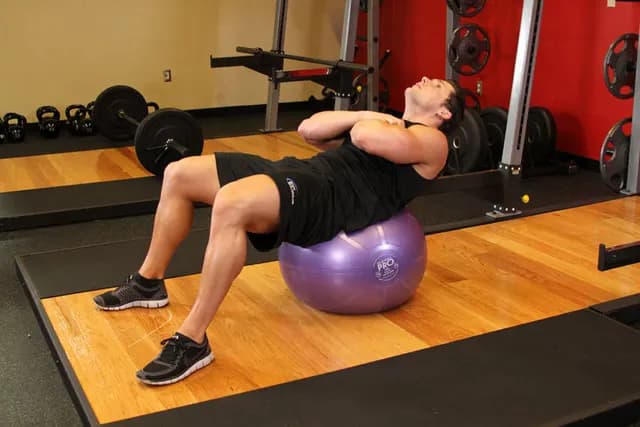 Abdominal na Bola Suíça