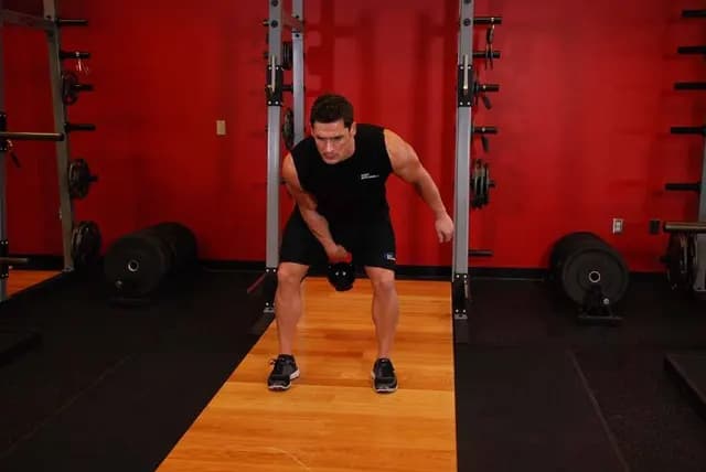 Clean Unilateral com Kettlebell