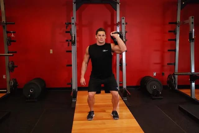 Push Press Unilateral com Kettlebell