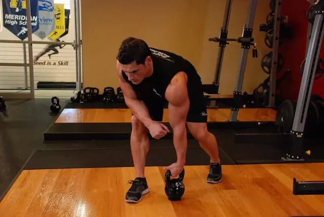 Remada Unilateral com Kettlebell