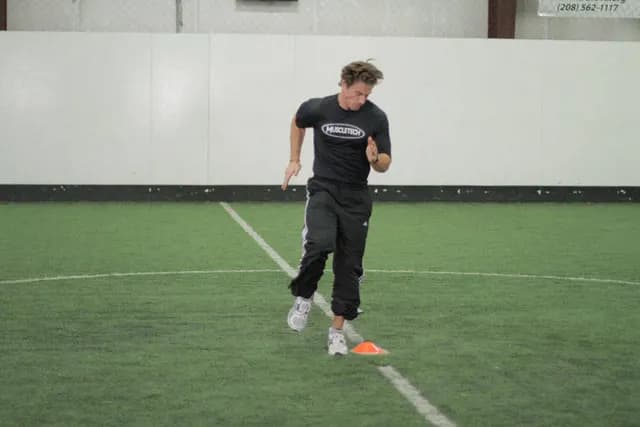 Exercício de Sprint com Cone Único