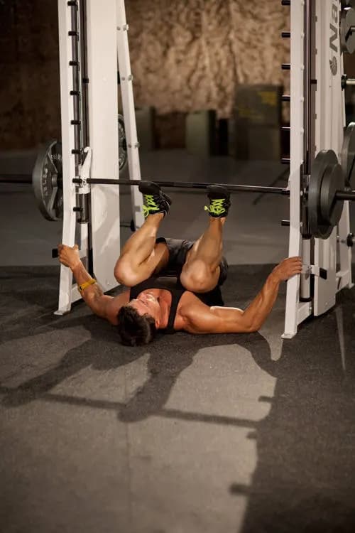 Leg Press no Smith Machine