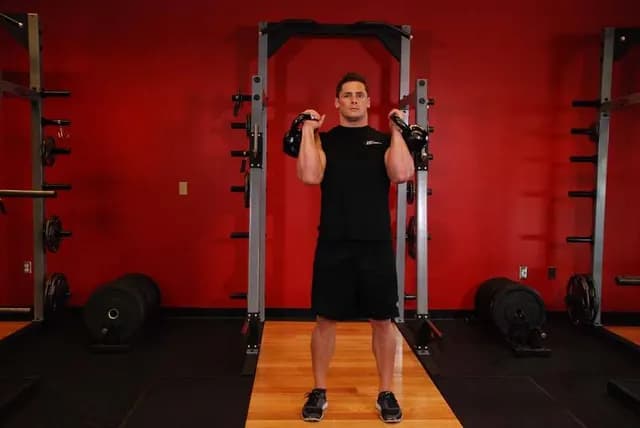 Desenvolvimento Alternado com Kettlebell