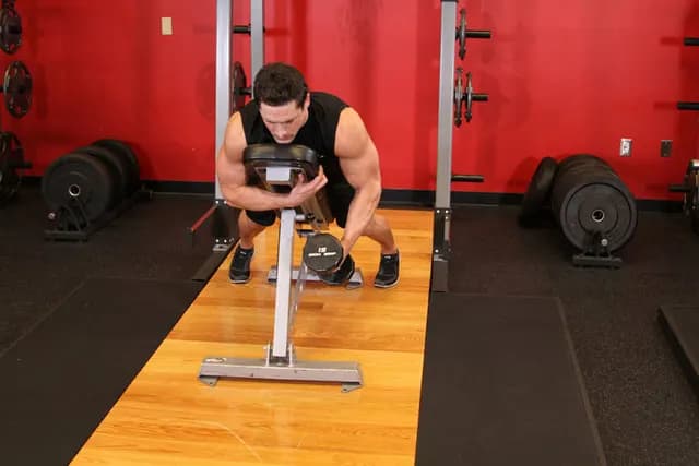 Elevação Lateral Posterior Unilateral Deitado com Halter