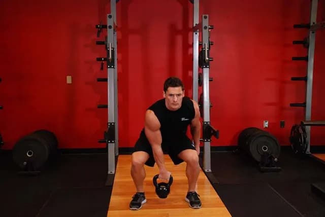 Hang Clean com Kettlebell