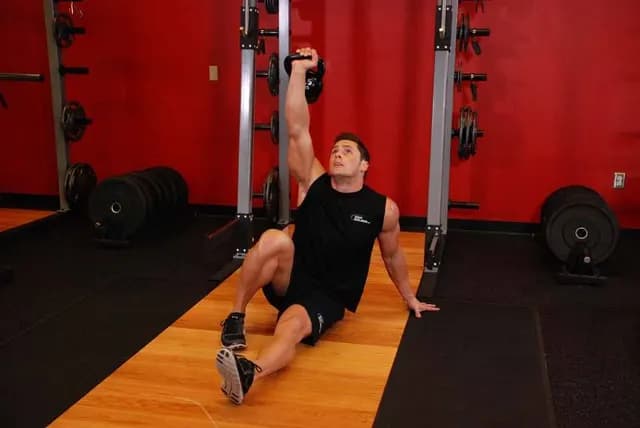 Levantar Turco com Kettlebell (Estilo Afundo)