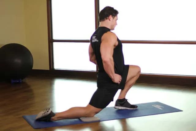 Alongamento de Flexor de Quadril Ajoelhado