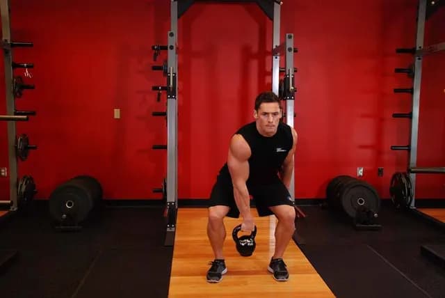 Split Snatch Unilateral com Kettlebell