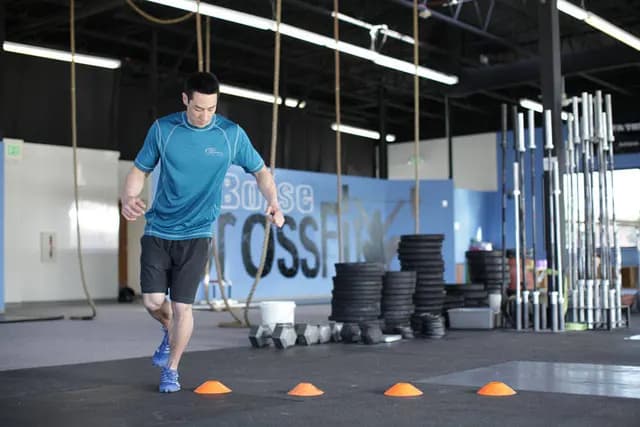Salto Lateral Unilateral