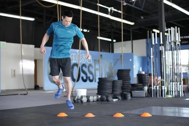 Salto Lateral Unilateral