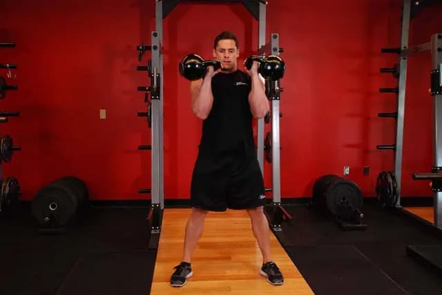 Clean com Dois Kettlebells